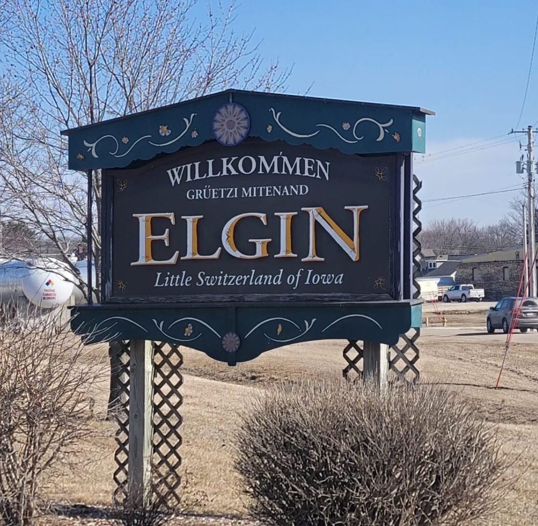 City of Elgin Sign