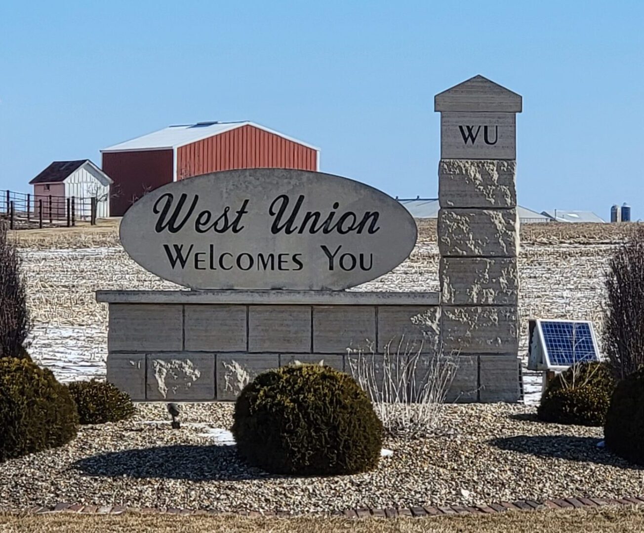 West Union City Sign